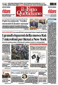 Il Fatto Quotidiano - 26.09.2015 