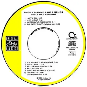 Shelly Manne & His Friends - Bells Are Ringing (1959) [Remastered 1996]
