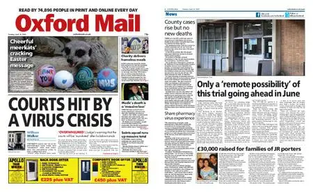 Oxford Mail – April 14, 2020