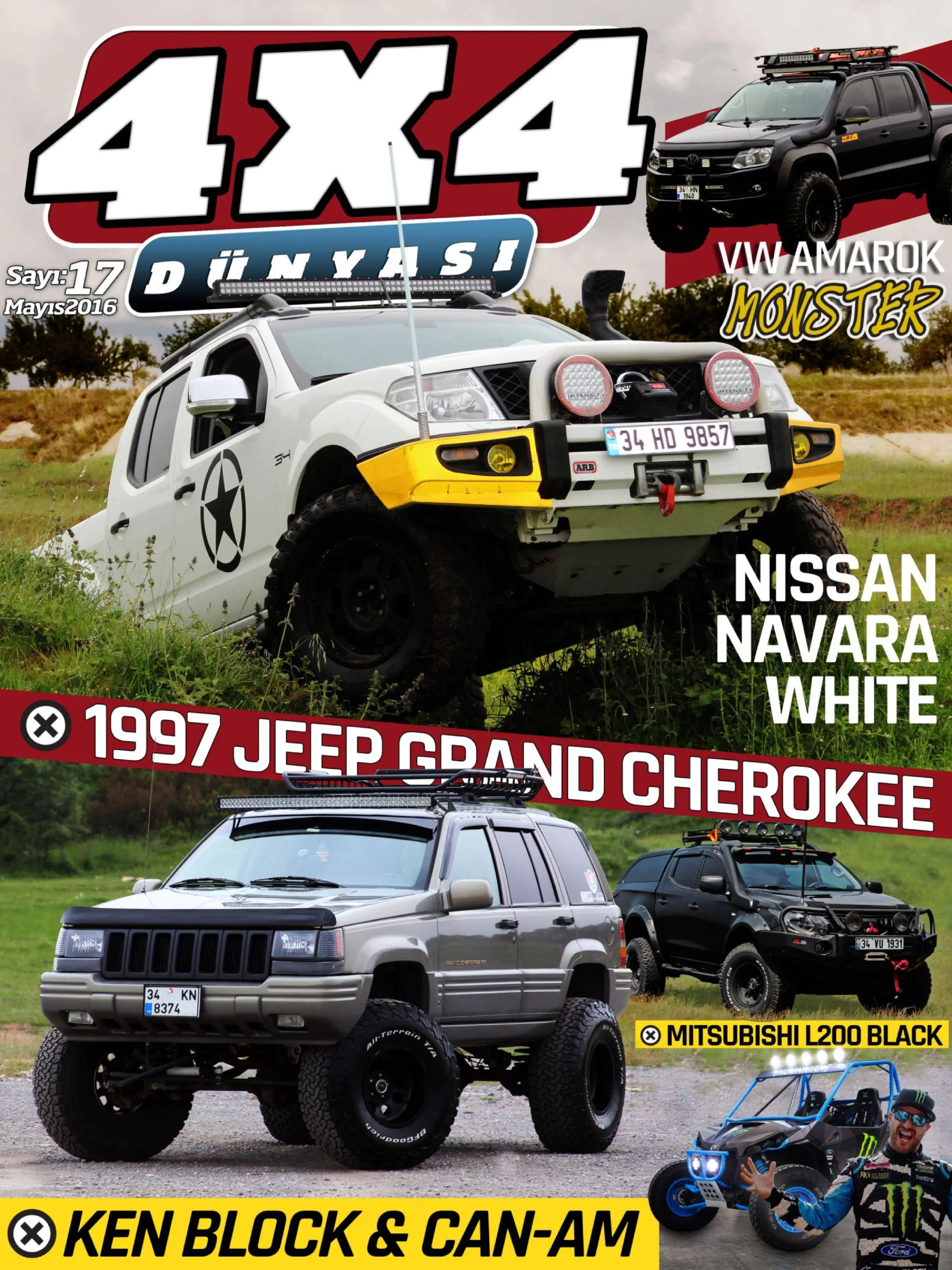 4x4 Dunyasi - Nisan/Mayıs 2016