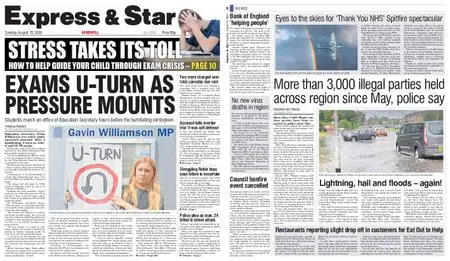 Express and Star Sandwell Edition – August 18, 2020