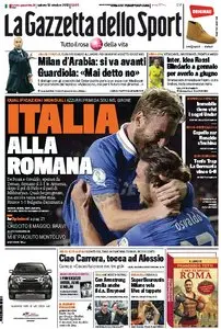 La Gazzetta dello Sport (13-10-12)