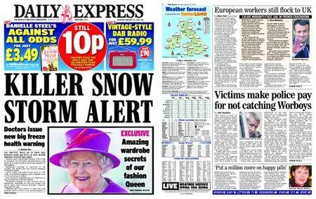 Daily Express – February 22, 2018