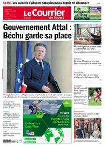 Le Courrier de l'Ouest Cholet - 12 Janvier 2024