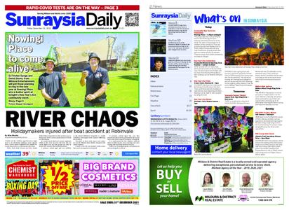 Sunraysia Daily – December 31, 2021