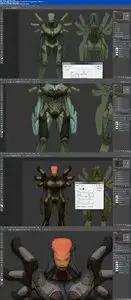 Cubebrush - Character Concept For Video Games