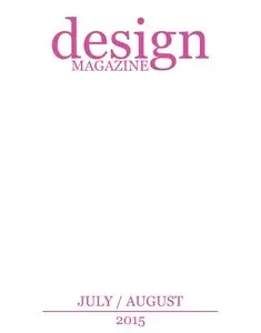 Design Magazine - July-August 2015