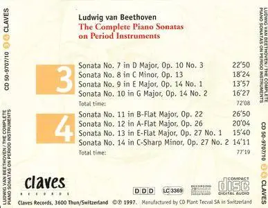 Beethoven - The Complete Piano Sonatas on Period Instruments (10CD BoxSet) (1997)