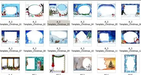 34 UHQ Christmas Frames