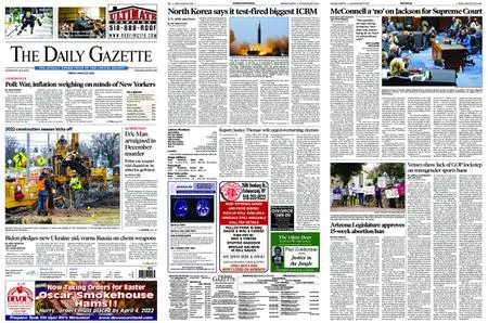 The Daily Gazette – March 25, 2022