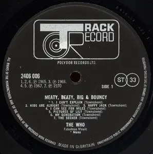 The Who - Meaty, Beaty, Big and Bouncy (Track 1971) 24-bit/96kHz Vinyl Rip