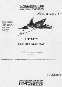 Northrop YF-23A Utility Flight