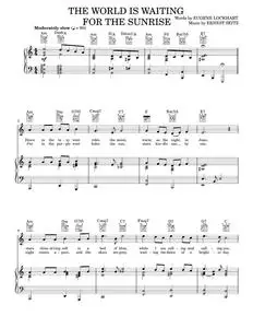 The World Is Waiting For The Sunrise - Eugene Lockhart (Piano-Vocal-Guitar)