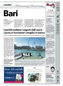 la Repubblica Bari - 8 Aprile 2018
