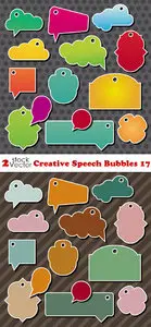 Vectors - Creative Speech Bubbles 17