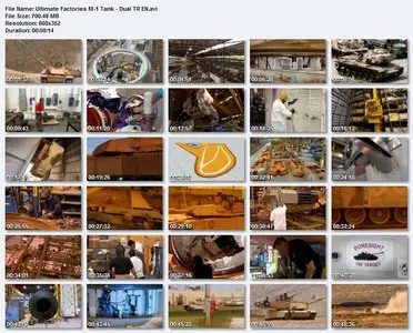 National Geographic Ultimate Factories:M-1 Tank