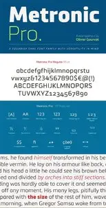 Metronic Pro Font Family