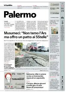 la Repubblica Palermo - 11 Gennaio 2019