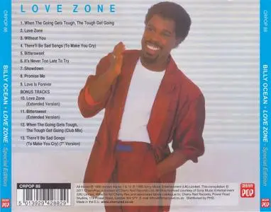 Billy Ocean - Love Zone (1986) [2011, Special Edition] {Remastered with Bonus Tracks}