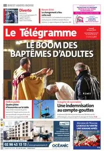 Le Télégramme Brest Abers Iroise - 30 Mars 2024