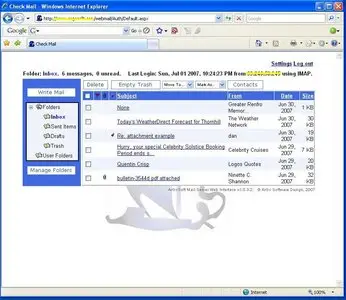 ArGoSoft Mail Server NET v1.0.5.9