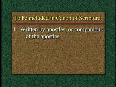 TTC VIDEO - New Testament