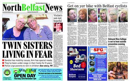 North Belfast News – November 18, 2017
