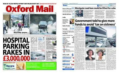 Oxford Mail – December 28, 2017