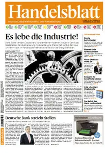 Das Handelsblatt vom 19 Juli 2012