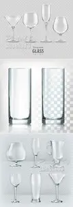 Transparent Glasses Vector