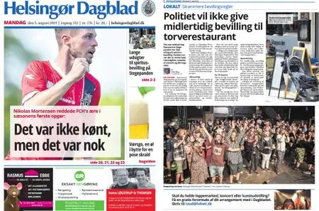 Helsingør Dagblad – 05. august 2019