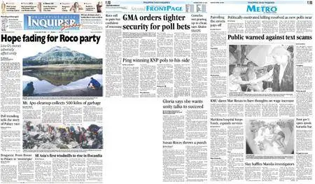 Philippine Daily Inquirer – April 18, 2004