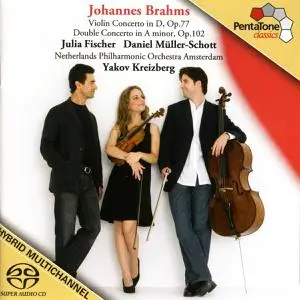 Julia Fischer - BRAHMS - Violin Concerto - Double Concerto (2007) [Official Digital Download 24/192]