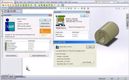 Manusoft IMOLD 11 SP3 Premium for SolidWorks 2011-2013