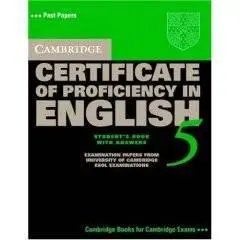 Cambridge Certificate of Proficiency in English 5 Self Study Pack: Examination Papers from University of Cambridge ESOL Examina