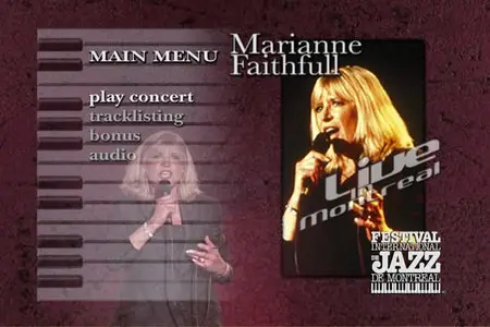 Marianne Faithfull - Sings Kurt Weill: Live in Montreal (2004)