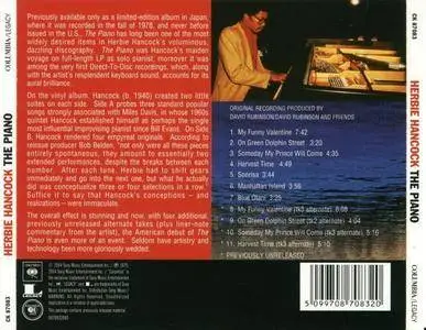 Herbie Hancock - The Piano (1979) {Columbia}