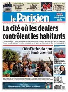 Le Parisien & Le cahier de Paris - Vendredi 03 Décembre 2010