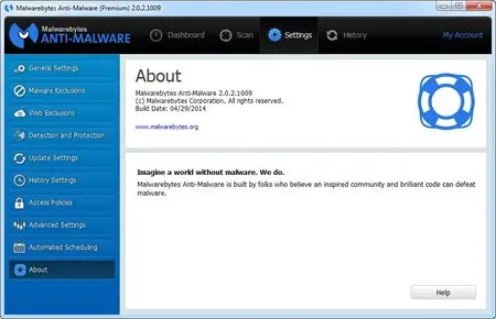 Malwarebytes Anti-Malware Premium 2.0.2.1009 Beta Multilanguage