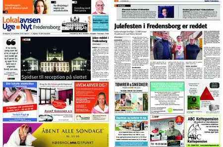 Lokalavisen Uge-Nyt Fredensborg – 19. november 2019