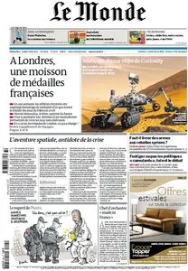 Le Monde & Suppléments du Dimanche 5 et Lundi 6 Aout 2012