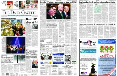 The Daily Gazette – December 01, 2018