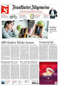 Frankfurter Allgemeine Sonntags Zeitung - 14. Juli 2019