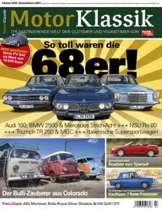 Motor Klassik – 10 Januar 2018