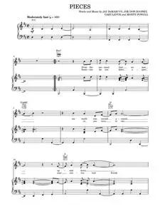 Pieces - Rascal Flatts (Piano-Vocal-Guitar)