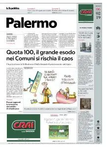 la Repubblica Palermo - 6 Febbraio 2019
