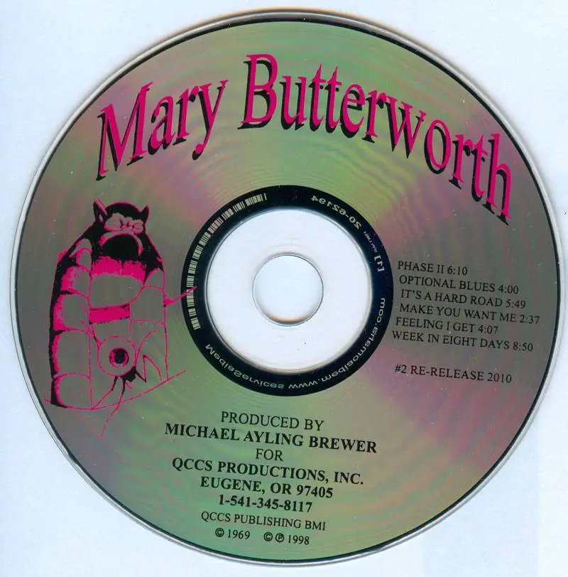 Mary Butterworth - Mary Butterworth (1969)