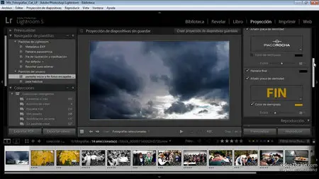 Muestra tus fotografías con Lightroom 5
