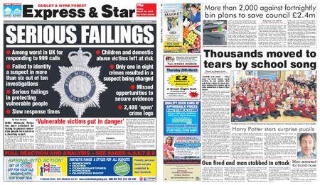 Express and Star Dudley and Wyre Forest Edition – March 23, 2018