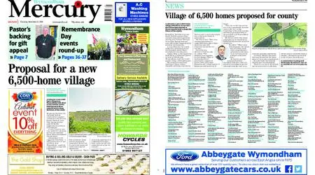 Wymondham & Attleborough Mercury – November 08, 2018